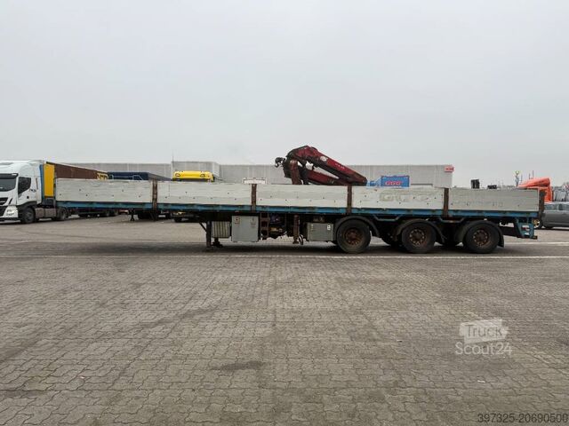 Zwiastun platformy Pacton Heavy-duty / Schwerlastauflieger / sværlast