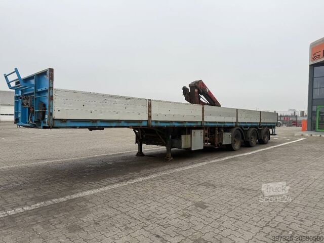Trailer til platform Pacton Heavy-duty / Schwerlastauflieger / sværlast