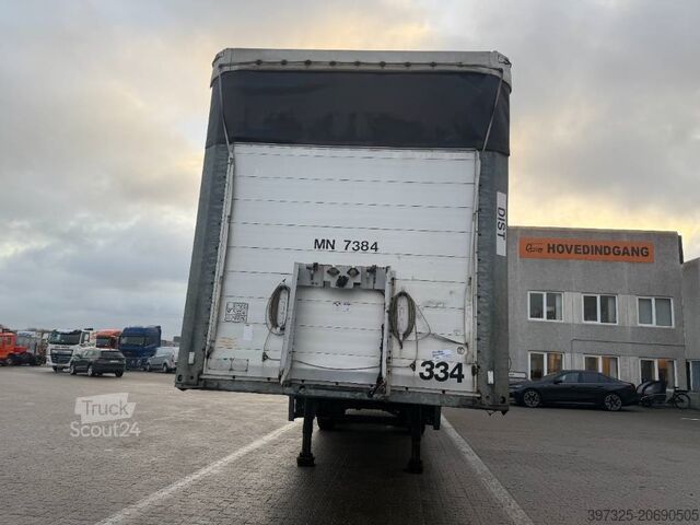 Skjutbara presenningar Schmitz Curtainsider / Planenauflieger / Gardin
