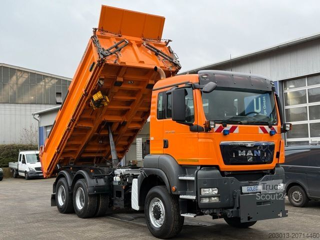 Dreiseitenkipper LKW MAN TGS 33.400 6x6 MEILLER Kipper Euro 5 Winterd.