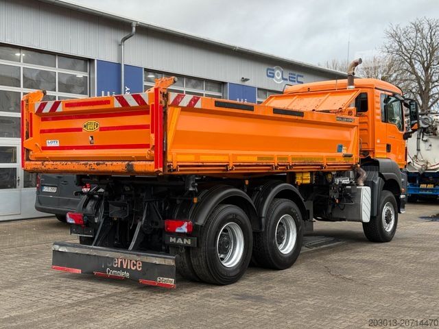 Kipper LKW MAN TGS 33.400 6x6 MEILLER Kipper Euro 5 Winterd.