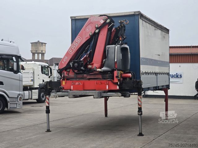 Semitrailer WECON AWD 218 * 2X VORHANDEN * FASSI KRAN * REMOTE