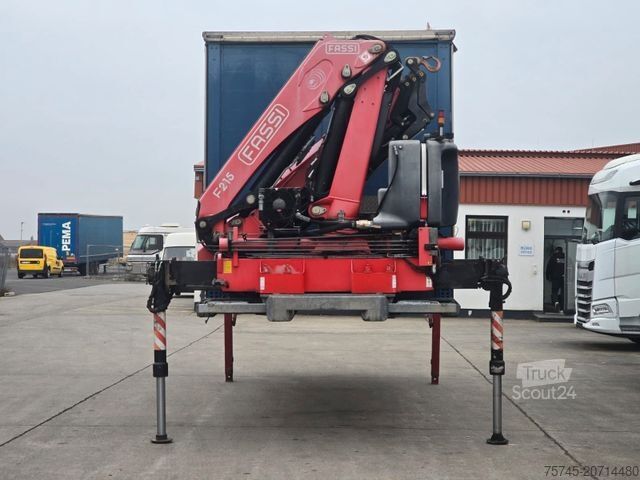Semitrailer WECON AWD 218 * 2X VORHANDEN * FASSI KRAN * REMOTE