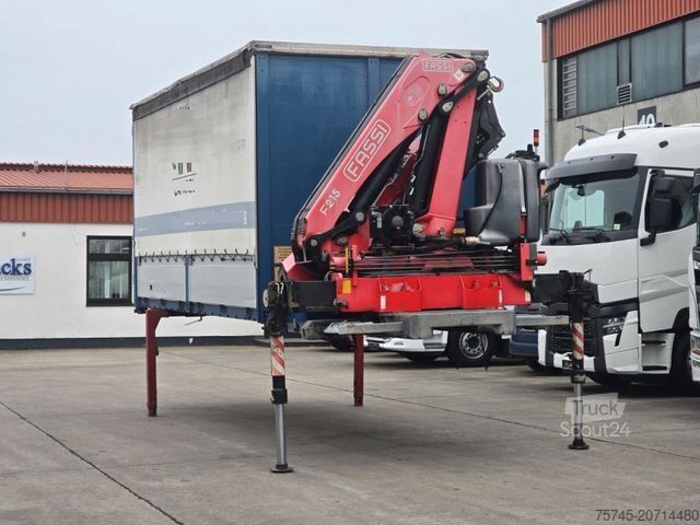 Semitrailer WECON AWD 218 * 2X VORHANDEN * FASSI KRAN * REMOTE