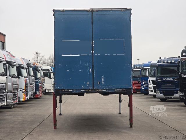 Semitrailer WECON AWD 218 * 2X VORHANDEN * FASSI KRAN * REMOTE