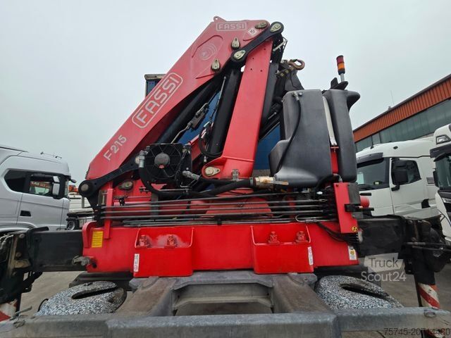 Semitrailer WECON AWD 218 * 2X VORHANDEN * FASSI KRAN * REMOTE