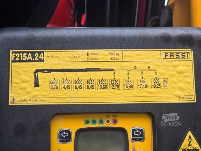 Semitrailer WECON AWD 218 * 2X VORHANDEN * FASSI KRAN * REMOTE