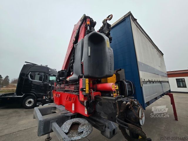 Semitrailer WECON AWD 218 * 2X VORHANDEN * FASSI KRAN * REMOTE