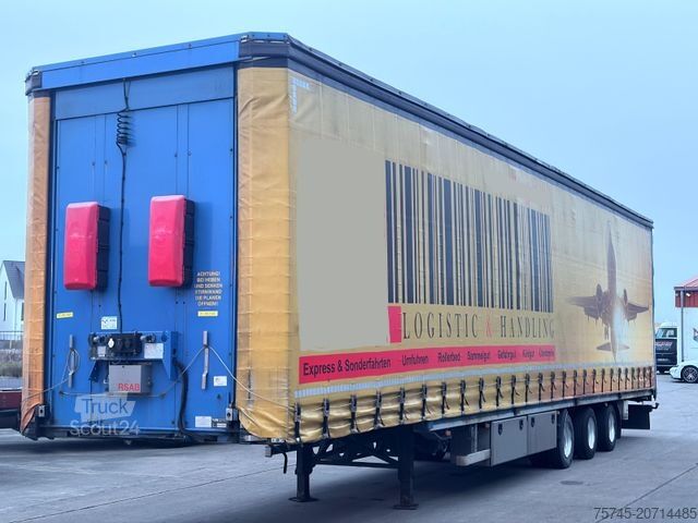 Auflieger mit Pritsche & Plane VAN_ECK