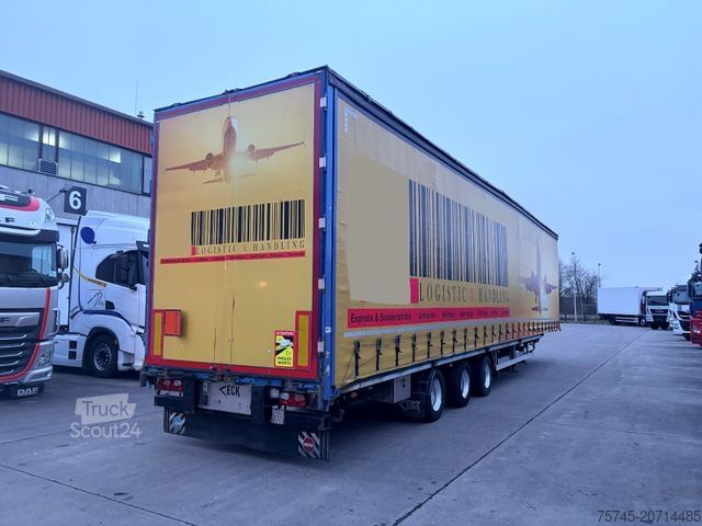 Auflieger mit Pritsche & Plane VAN_ECK