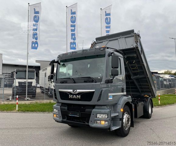 Трехсторонний самосвал MAN TGM 18.320 BL/Meiller/Kipper/NL 10,7to/nur59 tkm