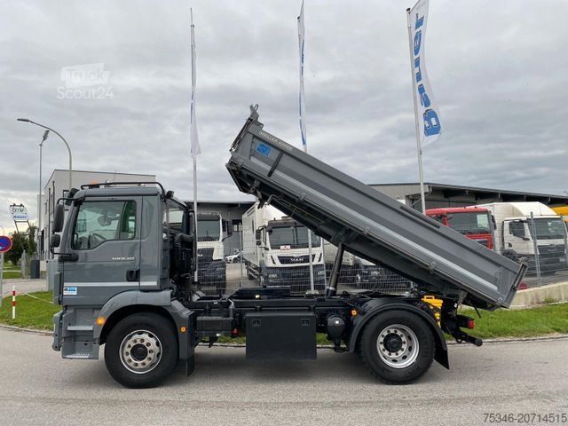 Трехсторонний самосвал MAN TGM 18.320 BL/Meiller/Kipper/NL 10,7to/nur59 tkm