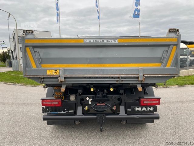 Трехсторонний самосвал MAN TGM 18.320 BL/Meiller/Kipper/NL 10,7to/nur59 tkm