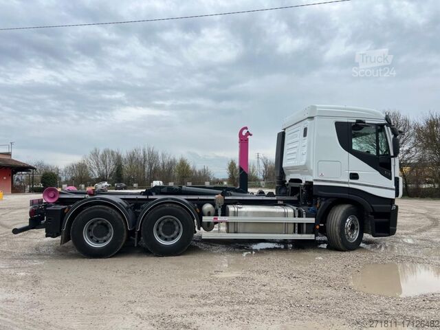 Ruloninė konteinerinė savivartis IVECO IVECO STRALIS X-WAY 510 TRAKKER SCARRABILE