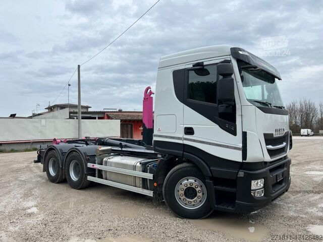 Ruloninė konteinerinė savivartis IVECO IVECO STRALIS X-WAY 510 TRAKKER SCARRABILE
