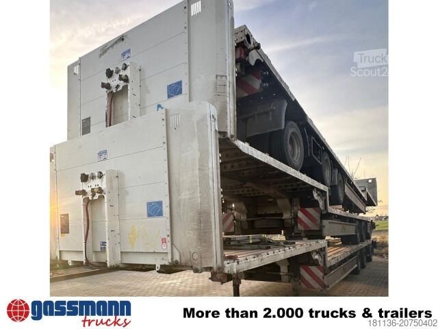 Dieplader oplegger Fliegl SDS 390, 3x VORHANDEN!