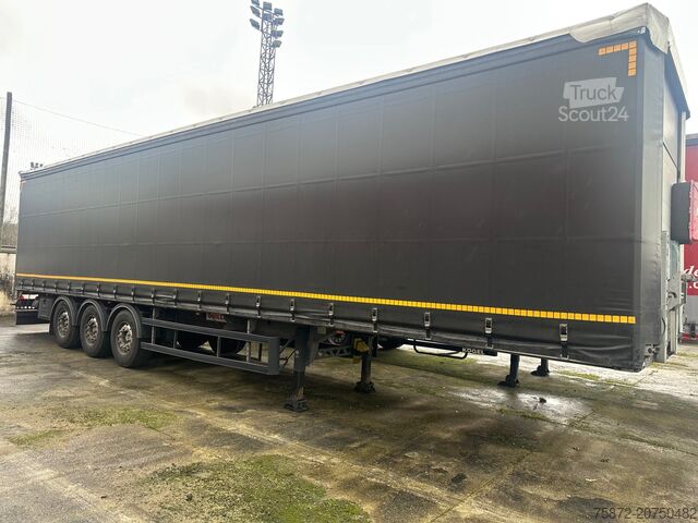 Offener Sattelauflieger mit Plane GUILLEM TAULINER CON ELEVACION