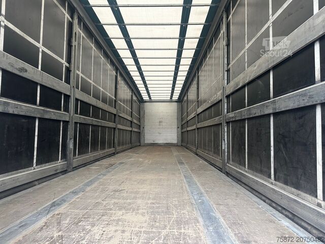 Offener Sattelauflieger mit Plane GUILLEM TAULINER CON ELEVACION