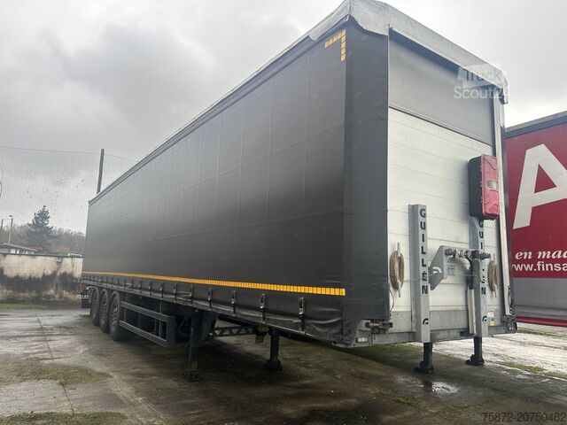 Offener Sattelauflieger mit Plane GUILLEM TAULINER CON ELEVACION