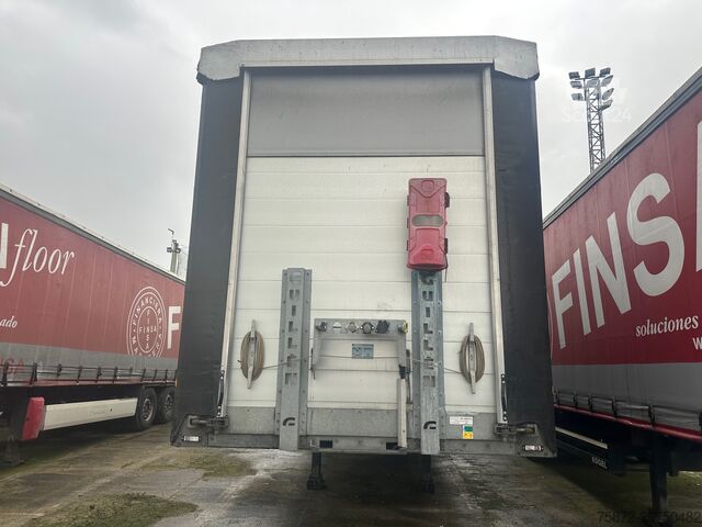 Offener Sattelauflieger mit Plane GUILLEM TAULINER CON ELEVACION