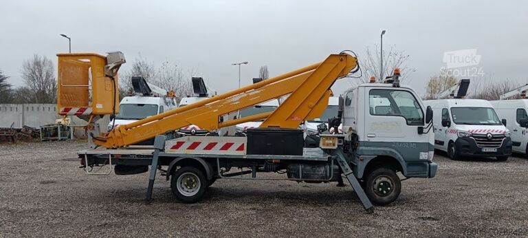 Kravas automašīna ar darba platformu Nissan Cabstar Multitel 180 ALU AF - 18 m