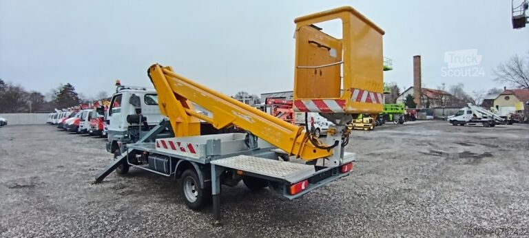 Kravas automašīna ar darba platformu Nissan Cabstar Multitel 180 ALU AF - 18 m