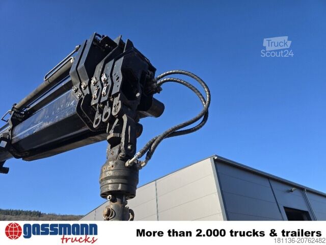 Vrachtauto met open laadbak Mercedes-Benz Actros 2546 L 6x2, Hiab Kran 244 E - 6 Hiduo,