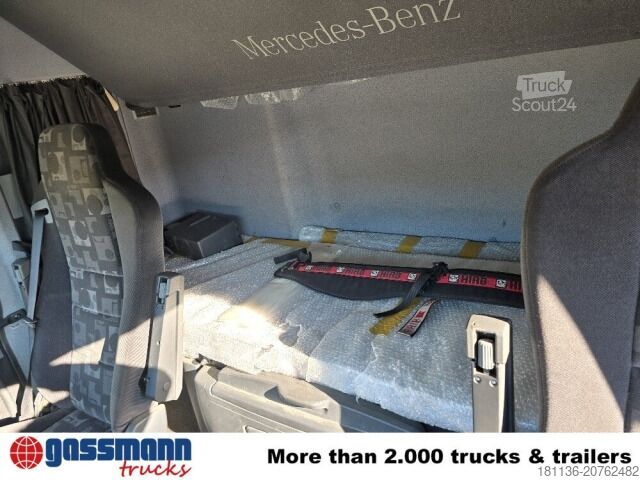 Vrachtauto met open laadbak Mercedes-Benz Actros 2546 L 6x2, Hiab Kran 244 E - 6 Hiduo,