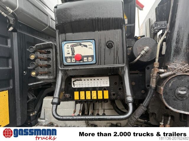 Vrachtauto met open laadbak Mercedes-Benz Actros 2546 L 6x2, Hiab Kran 244 E - 6 Hiduo,