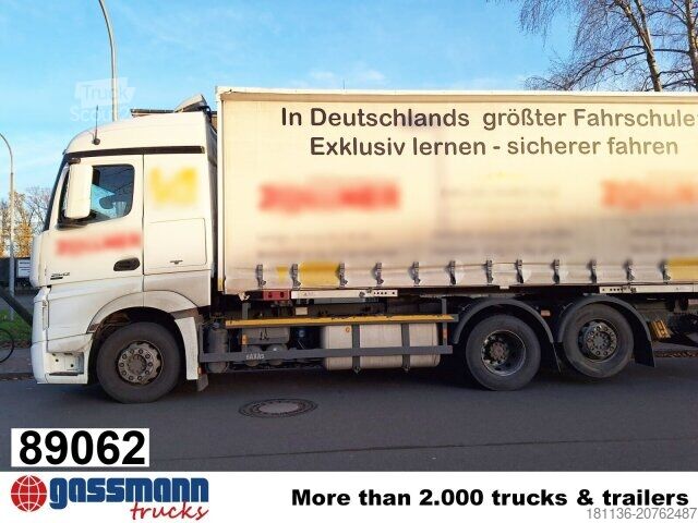 Wissellaadbak vrachtwagen Mercedes-Benz Actros 2542 L 6x2, Retarder, Liftachse,