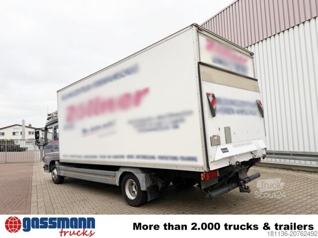 Skříňová dodávka Mercedes-Benz Atego 818 4x2, Fahrschulausstattung, Sörensen