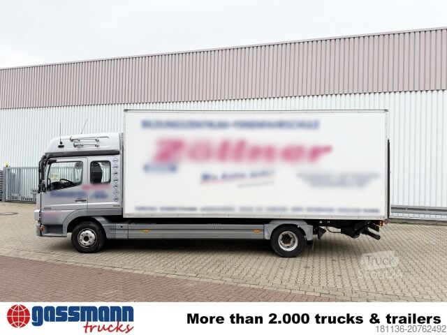 Skříňová dodávka Mercedes-Benz Atego 818 4x2, Fahrschulausstattung, Sörensen