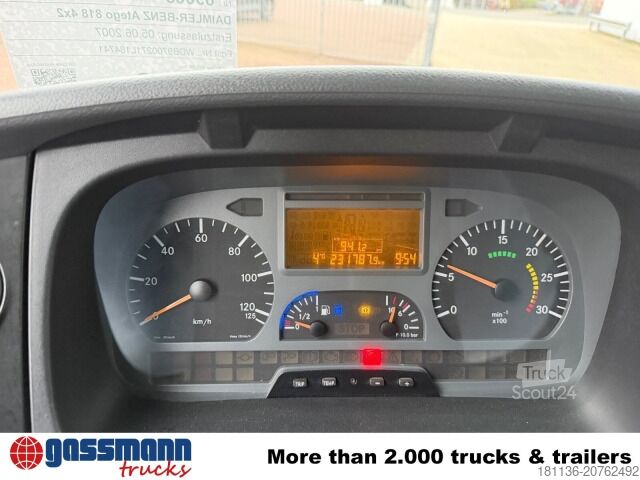 Skříňová dodávka Mercedes-Benz Atego 818 4x2, Fahrschulausstattung, Sörensen