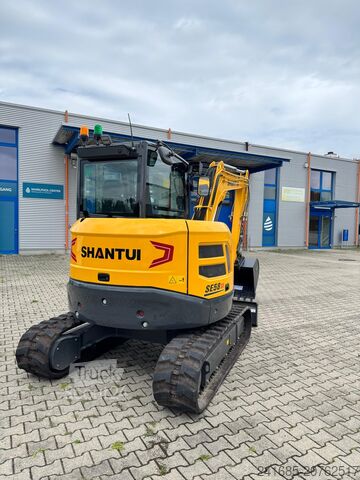 Mini excavator SHANTUI SE58SR 5,8t Kubota Yanmar JCB bobcat