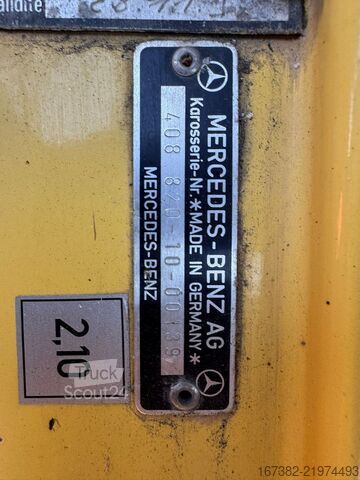 Pašizgāzējs Mercedes-Benz Unimog U140