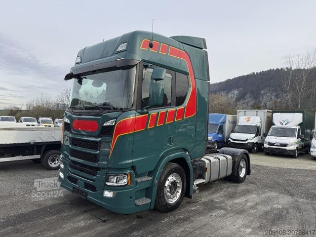 Standardni vlačilec SCANIA R 500 Retarder Voll Luft Hydraulik