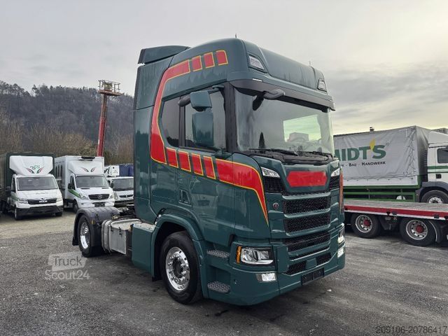Standardni vlačilec SCANIA R 500 Retarder Voll Luft Hydraulik