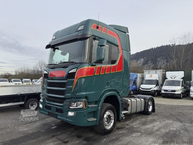 Standardni vlačilec SCANIA R 500 Retarder Voll Luft Hydraulik