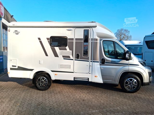 Ημιενσωματωμένο αυτοκινούμενο τροχόσπιτο CARADO T 135 *pro+ Paket*Fahrradträger*