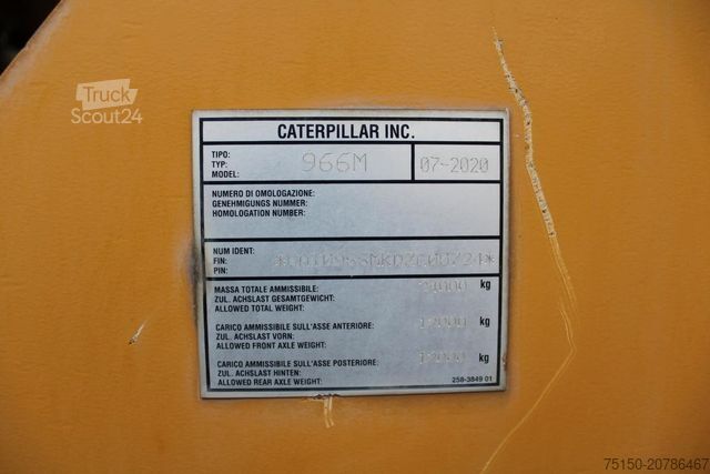 Riteņu iekrāvējs CATERPILLAR 966 MXE - Nr.: 724
