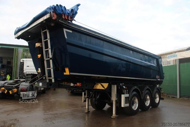 Semi-remorque benne WIELTON Kippmulde 28 m³ deck UNFALL Nr.: 931