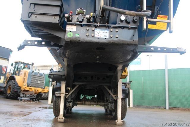 Semi-remorque benne WIELTON Kippmulde 28 m³ deck UNFALL Nr.: 931