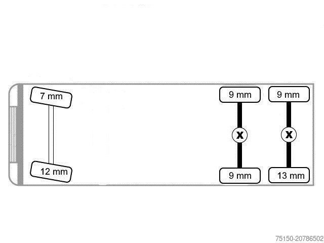 Camion per carichi pesanti VOLVO FH 650 6x4 BL 130 to INJEKTOREN PROBLEM Nr.: 730