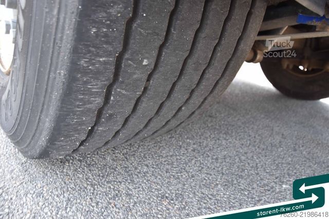 Atvira puspriekabė su tentu FLIEGL Hangler Megatrailer Schräglader Coil Bordwand