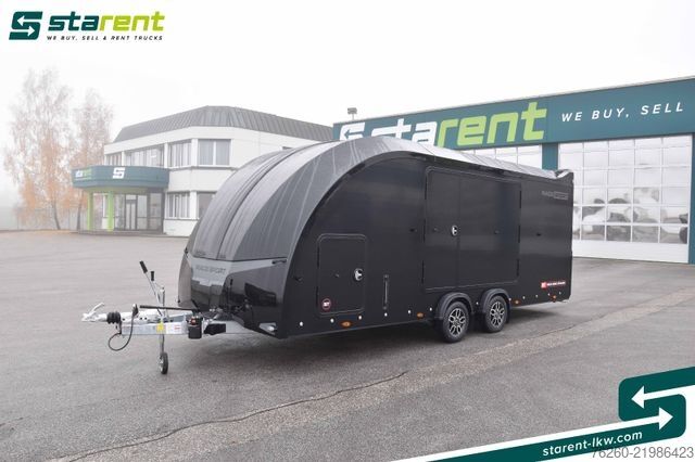 Prikolica za prevoz automobila BRIAN JAMES TRAILERS Race Sport, Seilwinde, Zusatzrampen, Solarpanele