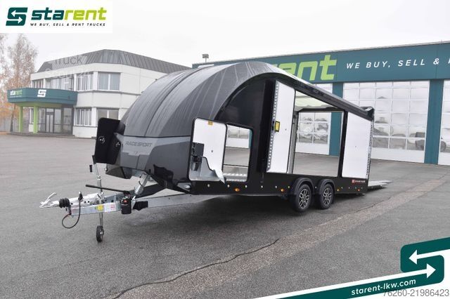 Prikolica za prevoz automobila BRIAN JAMES TRAILERS Race Sport, Seilwinde, Zusatzrampen, Solarpanele