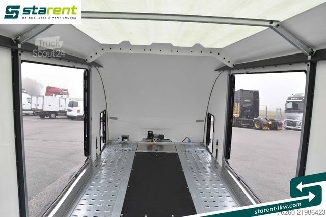 Prikolica za prevoz automobila BRIAN JAMES TRAILERS Race Sport, Seilwinde, Zusatzrampen, Solarpanele