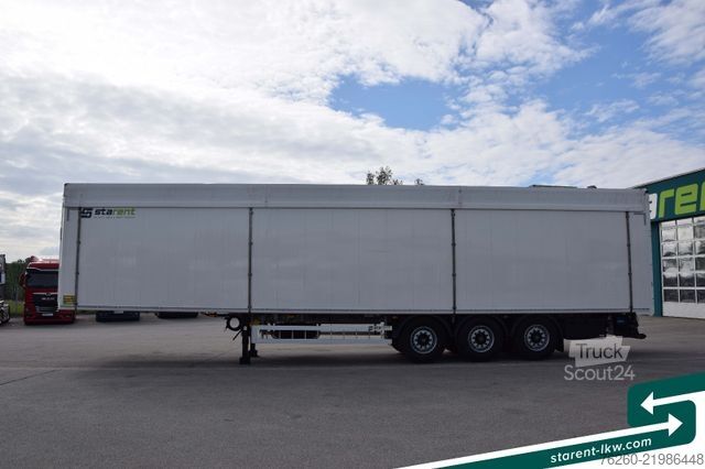Полуремарке с подвижен под KRAKER 10mm 92m³ BPW-Achsen Funk. Verzinkt MIETE