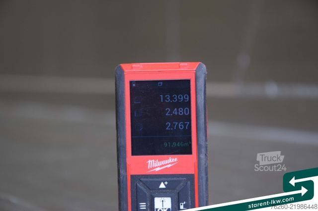 Полуремарке с подвижен под KRAKER 10mm 92m³ BPW-Achsen Funk. Verzinkt MIETE