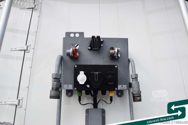 Полуремарке с подвижен под KRAKER 10mm 92m³ BPW-Achsen Funk. Verzinkt MIETE